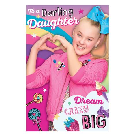 JoJo Siwa Daughter Birthday Card with Sticker Sheet £2.39